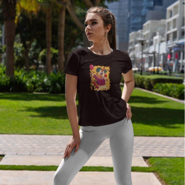 Camiseta Halloween de Payaso de Unicornio (Subido por el creador)