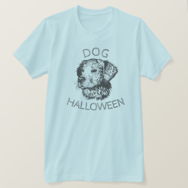 Camiseta "Halloween de perro" (Anverso del diseño)