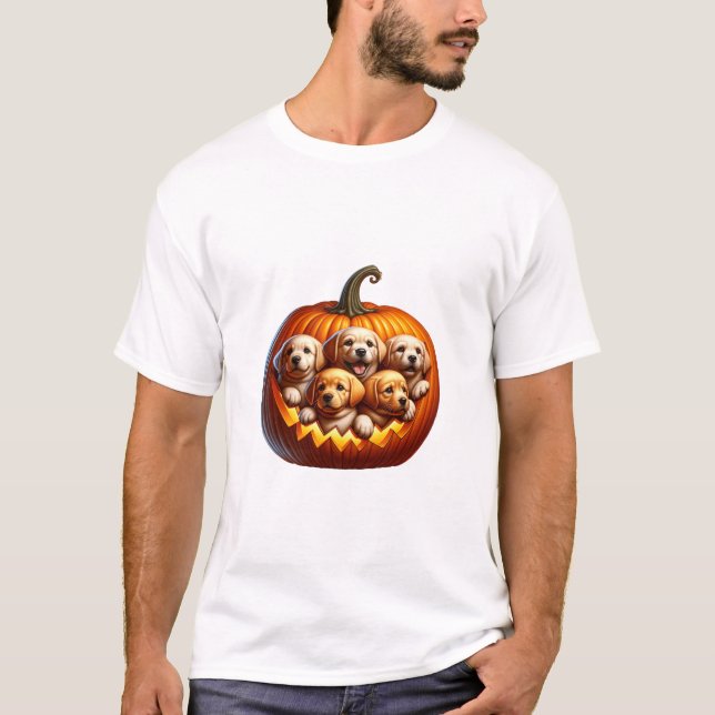 Camiseta Halloween de perro (Anverso)