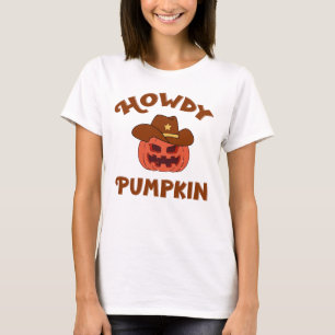 Camiseta Halloween de Pumpkin de Howdy