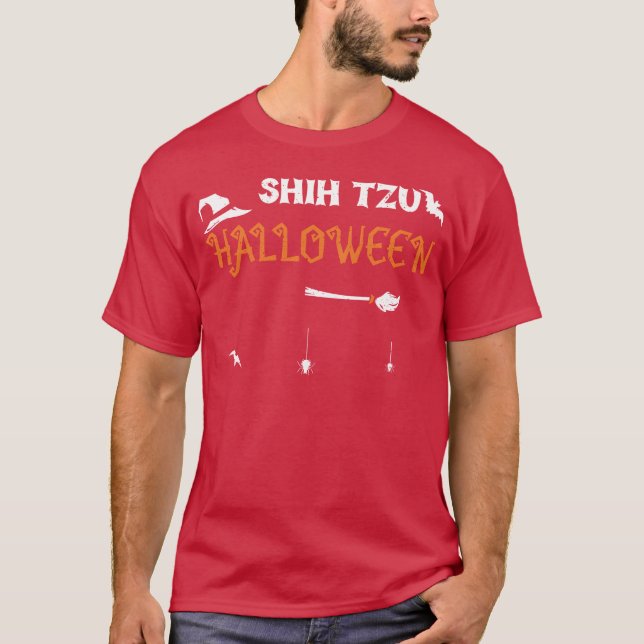 Camiseta Halloween de Shihzu (Anverso)