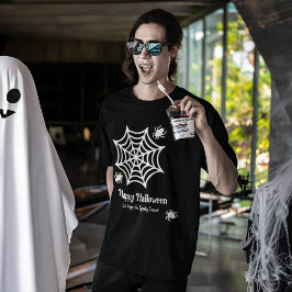 Camiseta Halloween de Spiderweb personalizado