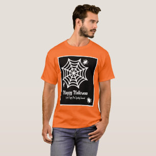 Camiseta Halloween de Spiderweb personalizado