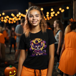 Camiseta Halloween de Spooky Paws Anime Chihuahua