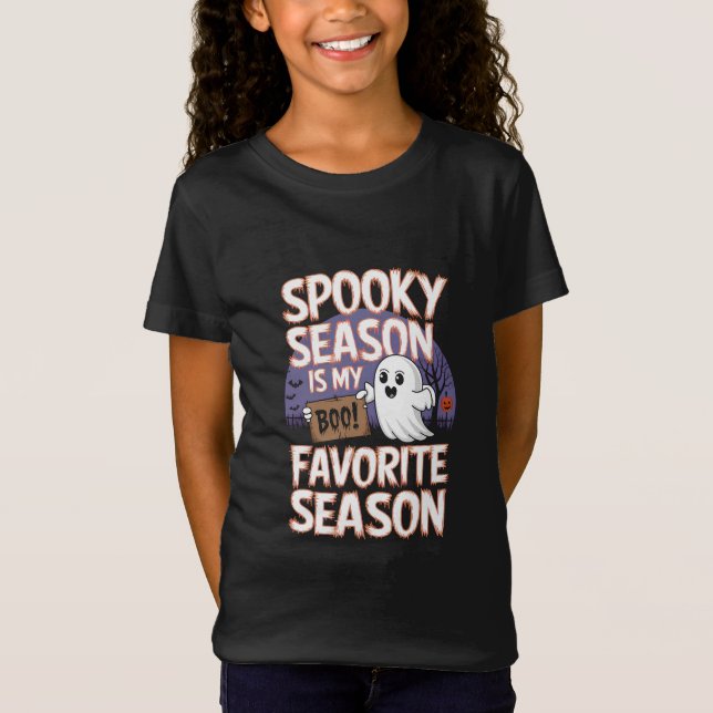 Camiseta Halloween de temporada de fantasía (Anverso)