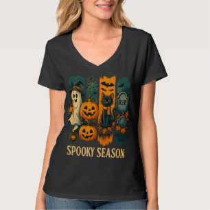 Camiseta Halloween de temporada de fantasía - Fantasma, cal
