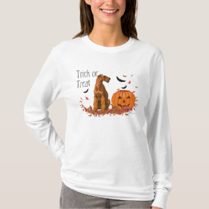 Camiseta Halloween de Terrier Irlandés