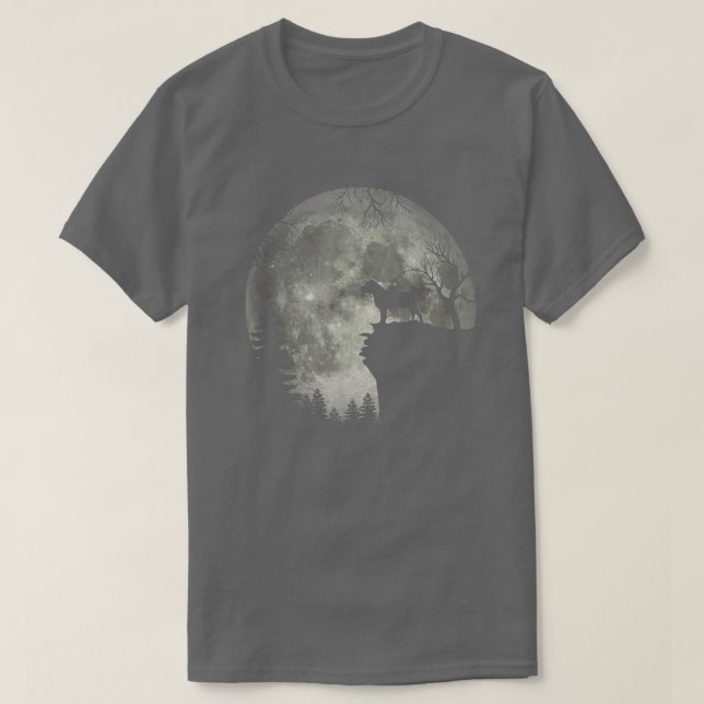 Camiseta Halloween De Toro Y Luna  (Diseño del anverso)