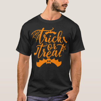 Camiseta Halloween de truco o truco