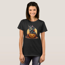 Camiseta Halloween de Unicornio Lindo