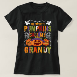 Camiseta Halloween de vacaciones: Mis calabazas favoritas m