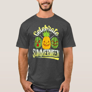 Camiseta Halloween de verano Jack O Lantern celebra verano