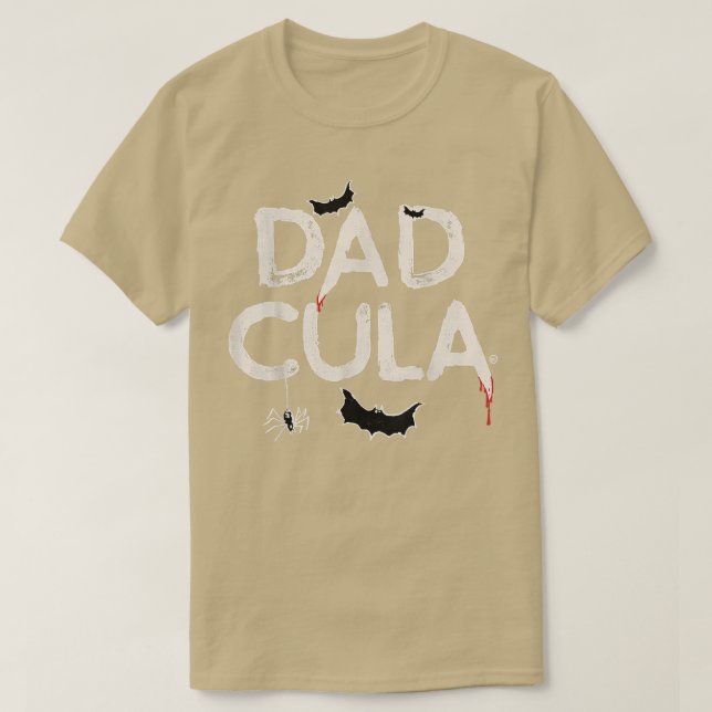 Camiseta Halloween de vintage monster masculino de DadCula (Diseño del anverso)