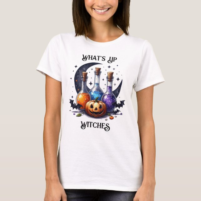 Camiseta Halloween de Witch Potions (Anverso)
