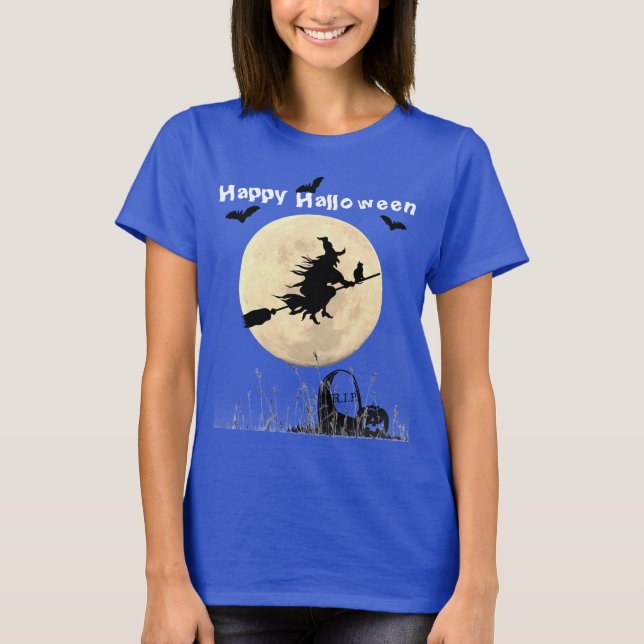 Camiseta Halloween Deep Royal (Anverso)