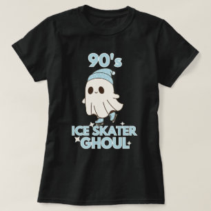Camiseta Halloween del 90 con pista de patinaje sobre hielo