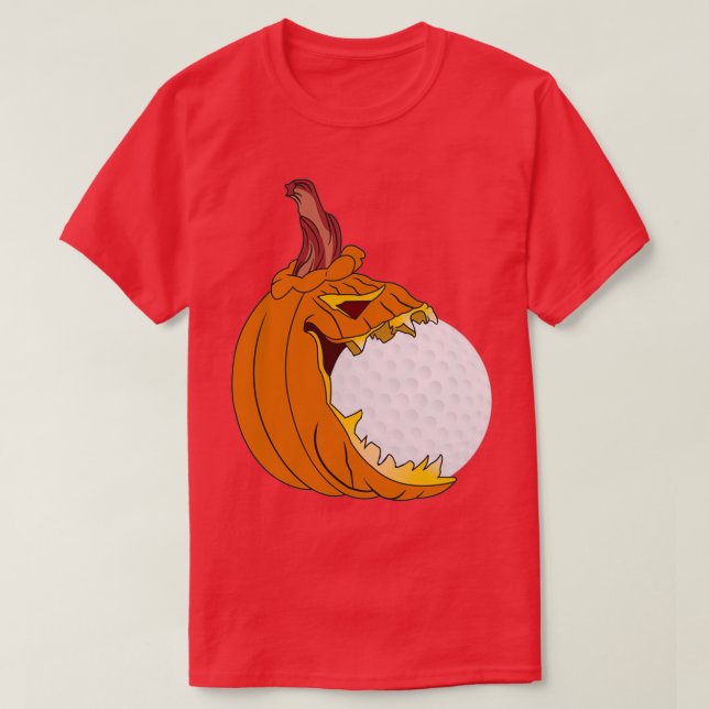 Camiseta Halloween del divertido Golf Lover (Diseño del anverso)