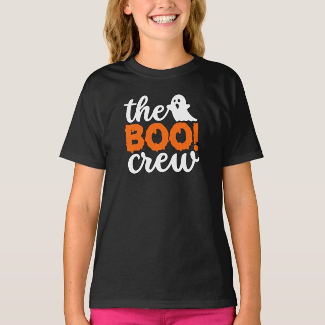 Camiseta Halloween del equipo de Boo (Anverso)