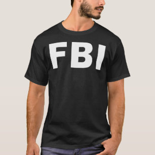 Camiseta Halloween del FBI aplica la ley federal