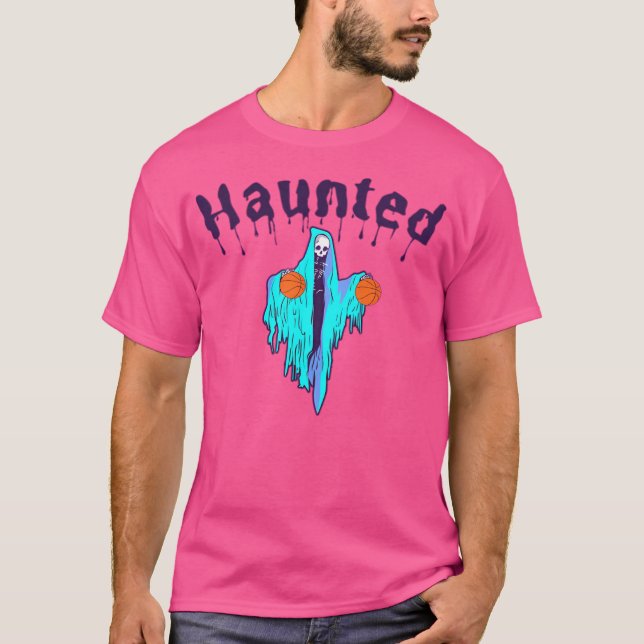Camiseta Halloween del Hauned Basketball Design (Anverso)