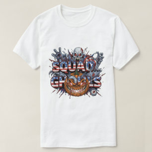 Camiseta Halloween del horror americano de Squad Ghouls