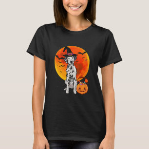 Camiseta Halloween del perro dálmata calabaza de Jack O Lan