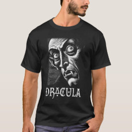 Camiseta Halloween del vómito gótico clásico de Drácula