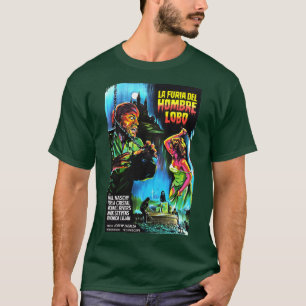 Camiseta Halloween del Wolfman español
