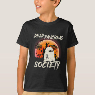 Camiseta Halloween: Diabetes Sensibilización sobre la Muert