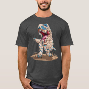 Camiseta Halloween Dinosaur Mummy