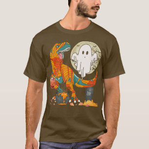 Camiseta Halloween Dinosaur Mummy T re Pumpkin para niños