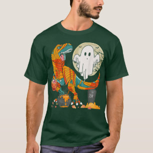Camiseta Halloween Dinosaur Mummy T re Pumpkin para niños