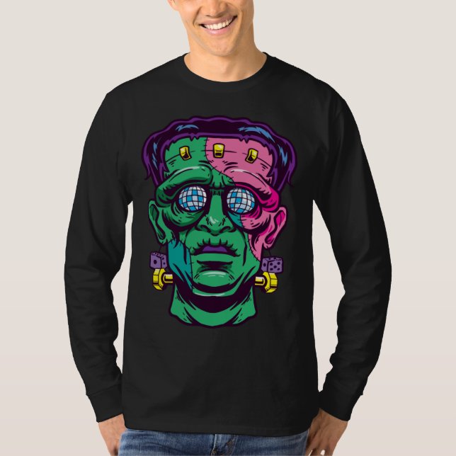 Camiseta Halloween Disco Zombie (Anverso)