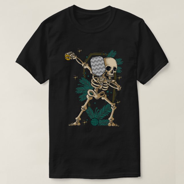 Camiseta Halloween Disfraces De Baloncesto Dabbing Skeletpi (Diseño del anverso)