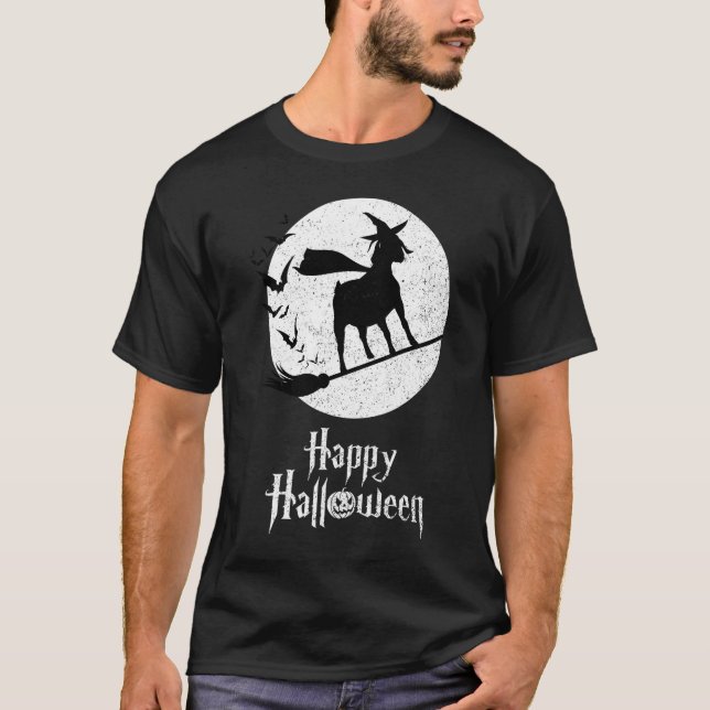 Camiseta Halloween disfraz de puta cabra (Anverso)