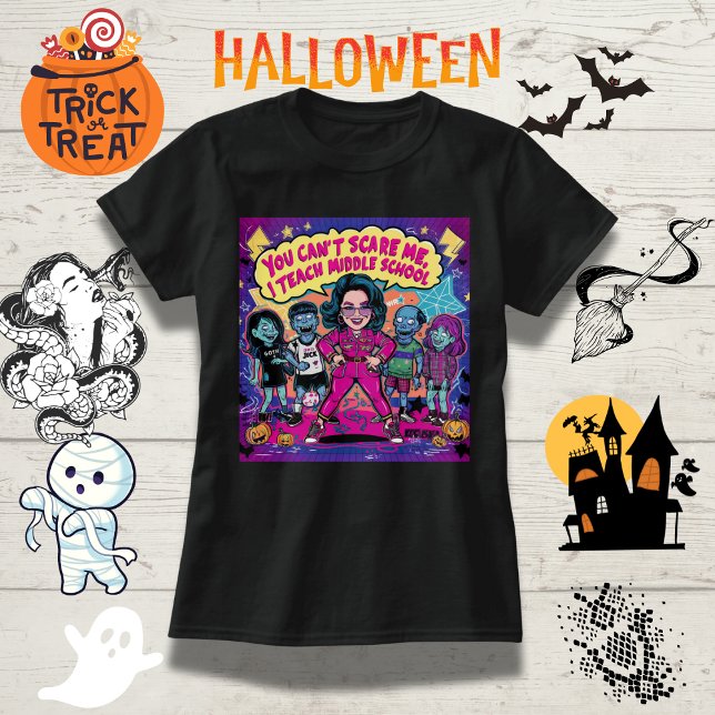 Camiseta Halloween divertida en la escuela secundaria - no  (Subido por el creador)