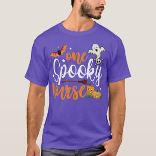 Camiseta Halloween divertida enfermera que habla de la cala