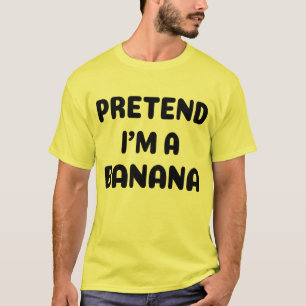 Camiseta Halloween divertida - Pretende que soy banana