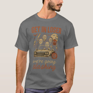 Camiseta Halloween divertida se vuelve más perdedora vamos