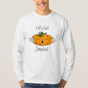 Camiseta Halloween divertida vamos a hacer calabaza malolie