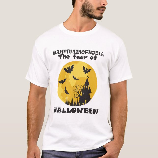 Camiseta Halloween divertido (Anverso)
