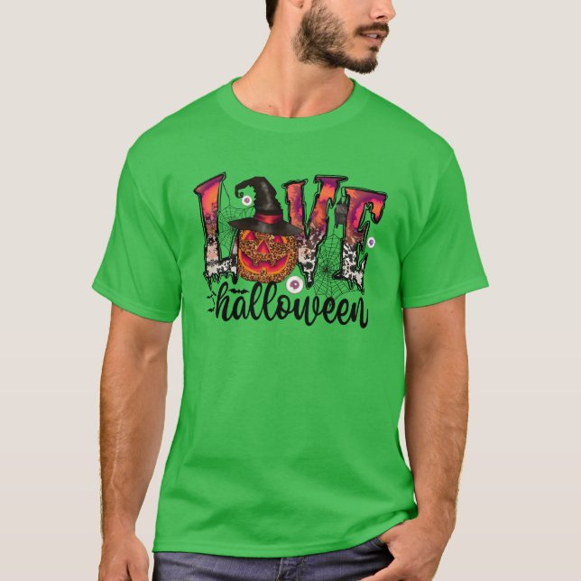 Camiseta Halloween divertido (Anverso)