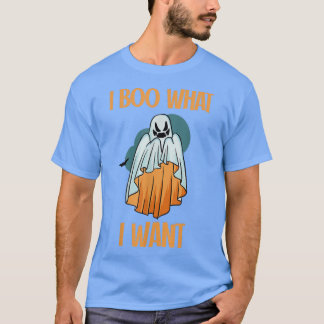 Camiseta Halloween divertido Boo lo que quiero fantasmas fa