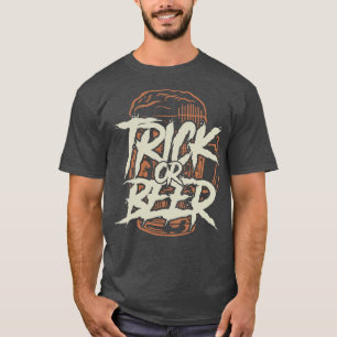 Camiseta Halloween divertido con trucos o cerveza