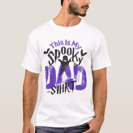 Camiseta Halloween divertido 🎃 Dad Tee Boo Scary 👻 Ghost 