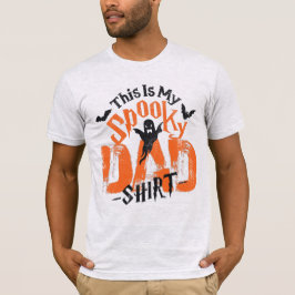 Camiseta Halloween divertido 🎃 Dad Tee Boo Scary 👻 Ghost 