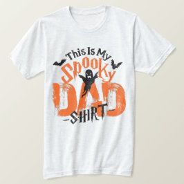 Camiseta Halloween divertido 🎃 Dad Tee Boo Scary 👻 Ghost