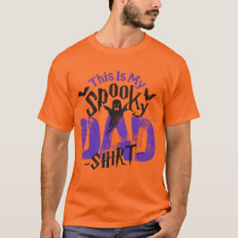 Camiseta Halloween divertido 🎃 Dad Tee Boo Scary 👻 Ghost 