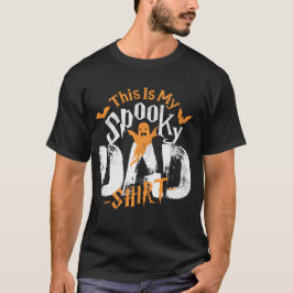 Camiseta Halloween divertido 🎃 Dad Tee Boo Scary 👻 Ghost 