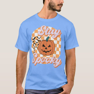 Camiseta Halloween divertido de la Calabaza de Rayos Retro 